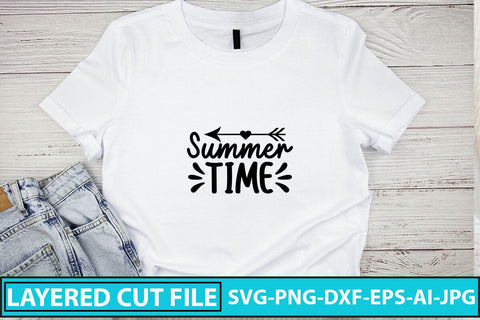 Summer Time SVG Cut File SVG Syaman 