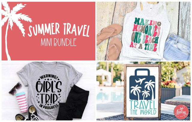 Summer Travel Mini Bundle SVG So Fontsy Design Shop 