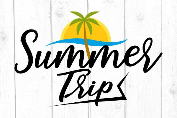 Summer Trip Svg SVG cricutfilesmg 