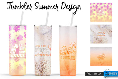 Summer Tumblers | Summer Tumbler Sublimation | PNG 20 Oz Tumbler | Tumbler Wrap Sublimation Fly Design 
