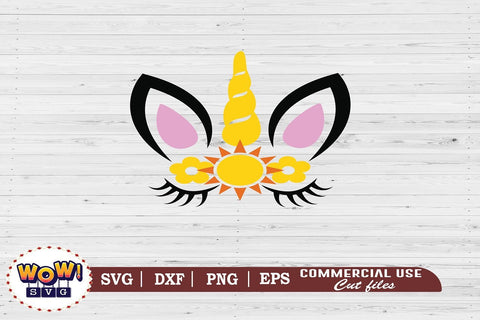 Summer unicorn svg, Summer svg, Beach svg, Png, Dxf SVG Wowsvgstudio 