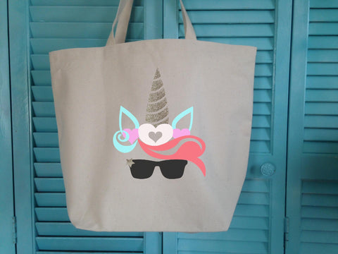 Summer Unicorn with Sunglasses SVG | So Fontsy SVG So Fontsy Design Shop 