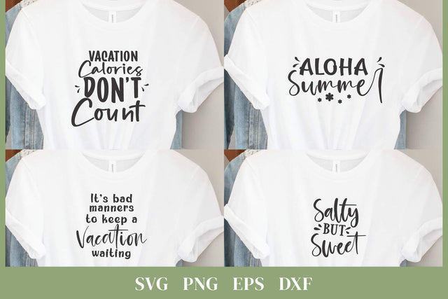 Summer Vacations SVG | Funny Summer SVG SVG Petunia Digital Design 