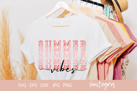 Summer Vibes Cut File SVG Free For Commercial Use SVG Sintegra 