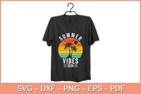 Summer Vibes Family Trip Summer Vacation 2024 Svg Design SVG artprintfile 