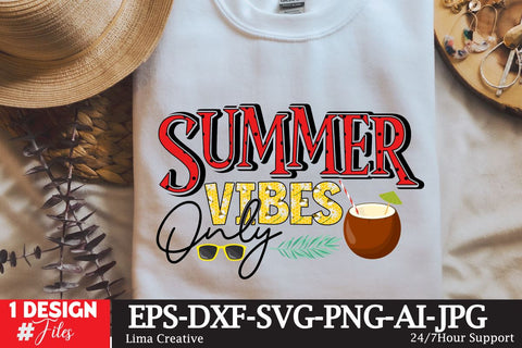 Summer Vibes Only Sublimation PNG Sublimation Insomnia Std 