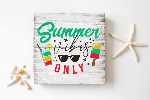 Summer Vibes Only | Summer SVG SVG Hippo Creations 
