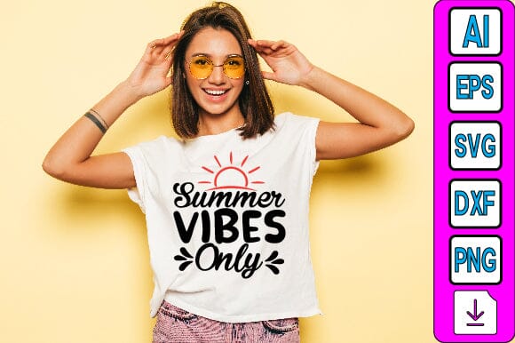 Summer Vibes Only SVG Craftlabsvg24 