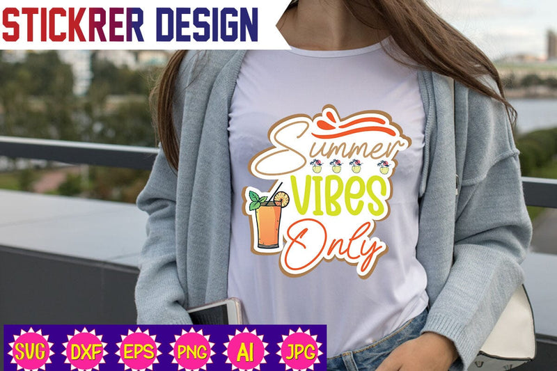 Summer Vibes Only,Summer Sticker Svg,Funny Beach Quotes Svg, Salty Svg, Png,Dxf,Summer Quotes Svg Bundle,Summer Bundle SVG, Beach Svg SVG Newmockups 