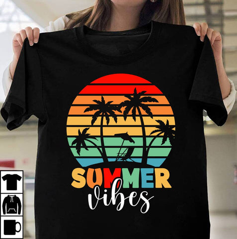 Summer Vibes Retro Sunset ,Summer Sublimation ,Summer Retro Vintage T-shirt DEsign,SUmmer SVG ,Summer Rtero T-shirt DEsign BUndle SVG Insomnia Std 