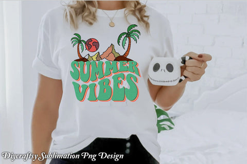 Summer Vibes Sublimation SVG Creativeart88 