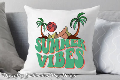 Summer Vibes Sublimation SVG Creativeart88 