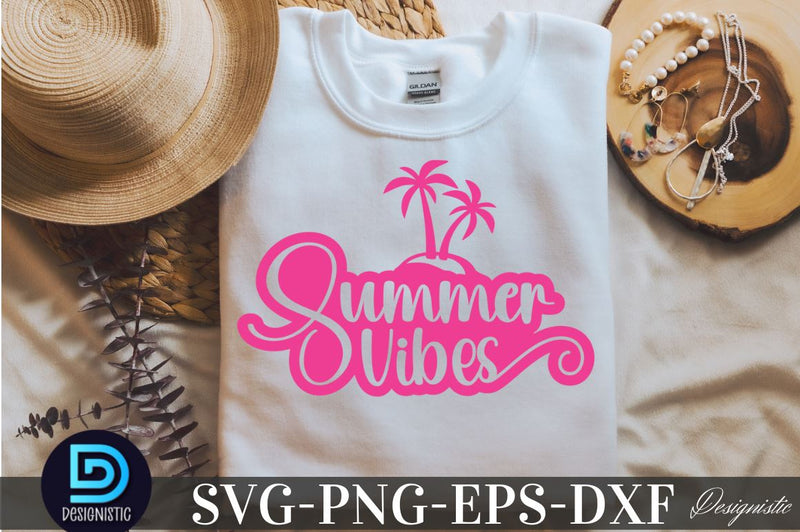 Summer Vibes, Summer SVG SVG DESIGNISTIC 