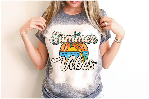 Summer Vibes Sunshine Retro Sublimation Sublimation Jagonath Roy 