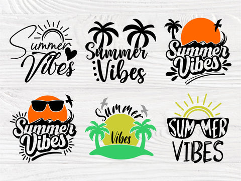 Summer Vibes SVG, Beach Svg, Summer Shirt Designs SVG TonisArtStudio 
