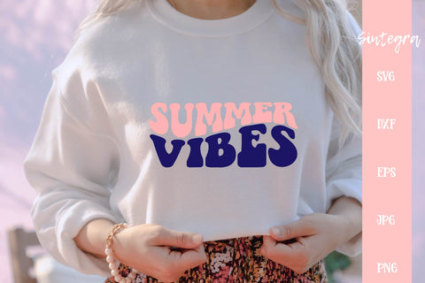Summer Vibes SVG Cut File Free For Commercial Use SVG Sintegra 
