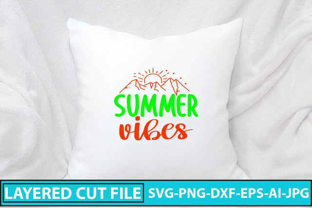 Summer Vibes SVG Cut File SVG Syaman 