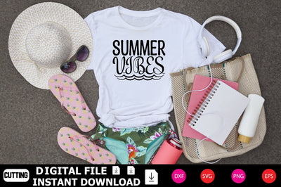Summer Vibes SVG cut files SVG Shahin alam 