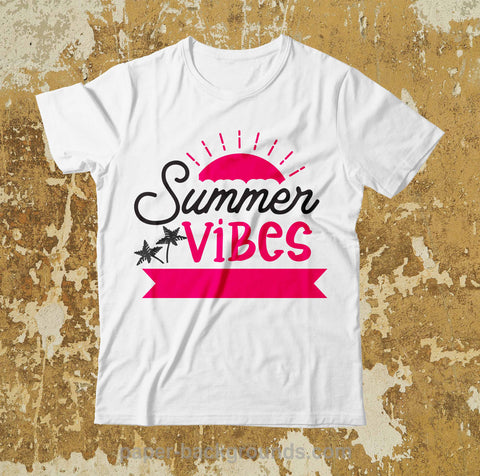 Summer Vibes SVG Design SVG BlackCatsMedia 