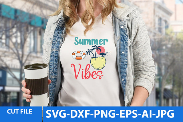 Summer vibes SVG Design SVG BlackCatsMedia 