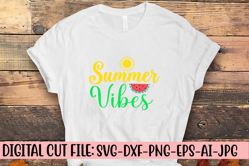 Summer Vibes SVG Design SVG Syaman 