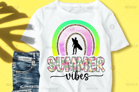 Summer vibes SVG Sublimation Regulrcrative 