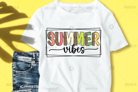 Summer vibes SVG Sublimation Regulrcrative 