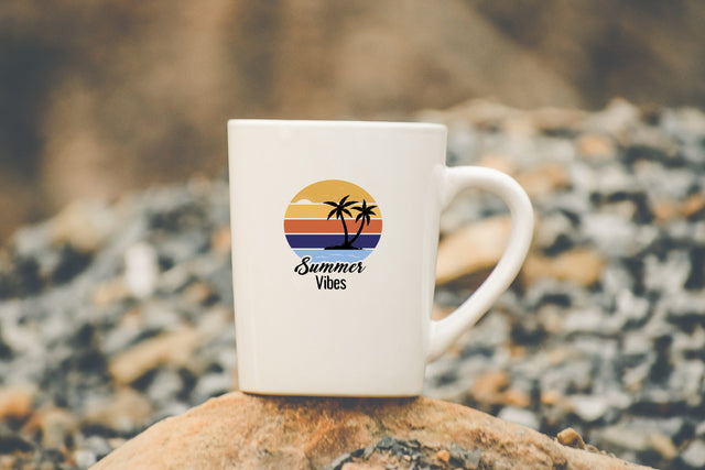 Summer vibes svg, Summer beach Illustration cut file SVG SmmrDesign 