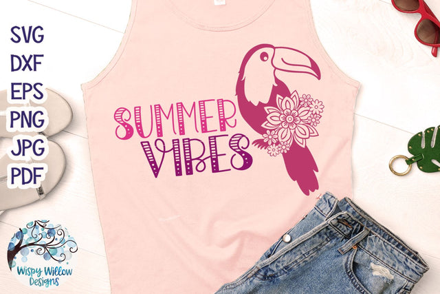 Summer Vibes SVG SVG Wispy Willow Designs 