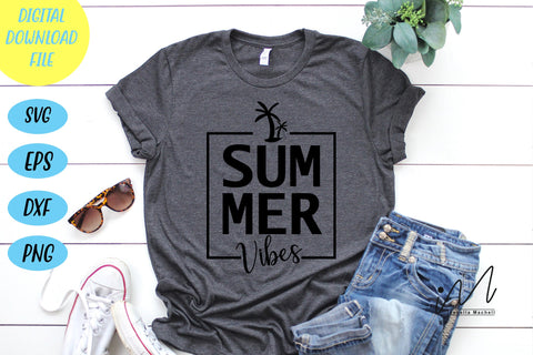 summer vibes t shirt svg, Hello summer svg, summer t shirt, summer mug svg, SVG Isabella Machell 