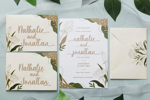 Summer View Font Prasetya Letter 