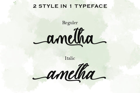 Summer View Font Prasetya Letter 