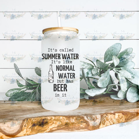 Summer Water - Liquor Bottles Sublimation 1-6 Homemades 