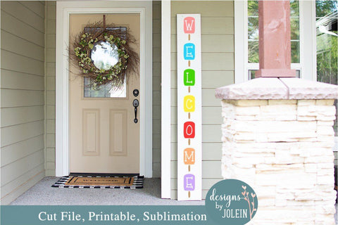 Summer Welcome Sign SVG Designs by Jolein 