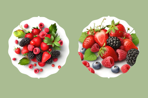 Summer Wind Spinner PNG. Berry Wind Spinner Bundle Sublimation Olga Terlyanskaya 