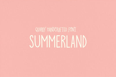 Summerland Font Sunday Nomad 