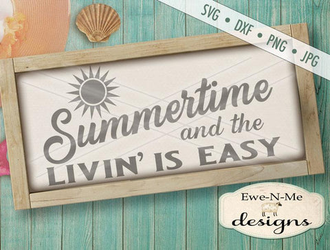 Summertime - Cutting File SVG Ewe-N-Me Designs 