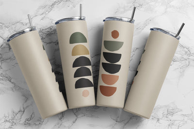 Sun and Moon 20oz Skinny Tumbler, Boho Sun and Moon Tumbler Png, Boho Png, Moon Sun Sublimation Design for Straight, Instant Download Sublimation Rabbitmakies 