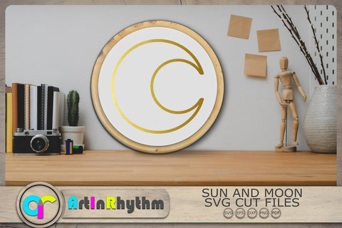 Sun and moon svg, Moon Clipart, Sun Clipart, Celestial Svg, Sun Svg, Moon Clipart SVG Artinrhythm shop 