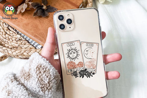 Sun And Moon Tarot Cards Sublimation Designs Sublimation LAM HOANG THUY 