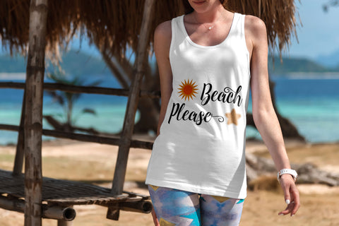 Sun and Sea Star Beach Please SVG Sublimatiz Designs 