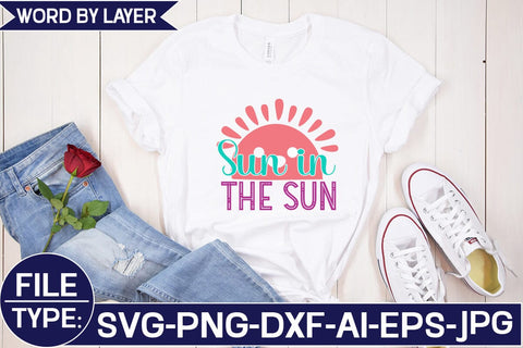 Sun in the Sun SVG Cut File SVG Studio Innate 