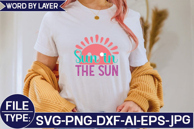 Sun in the Sun SVG Cut File SVG Studio Innate 