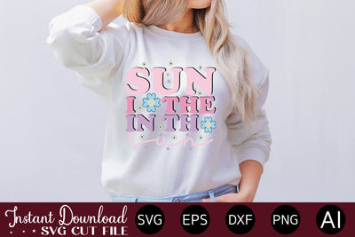 Sun In The Sun SVG SVG designmaster24 