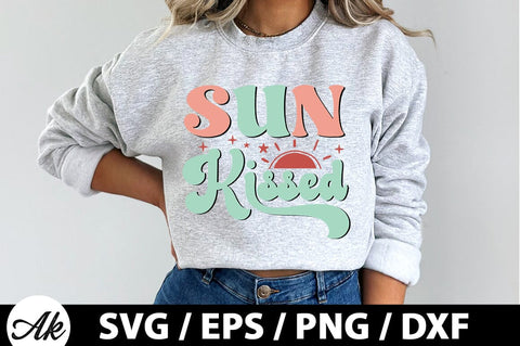 Sun kissed Retro SVG SVG akazaddesign 
