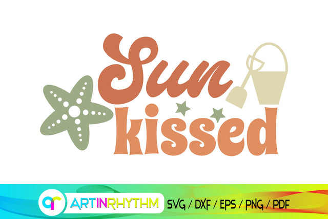 sun kissed, summer svg, beach svg SVG Artinrhythm shop 