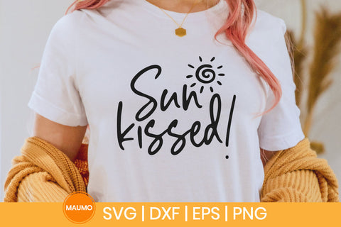 Sun kissed, summer svg quote SVG Maumo Designs 