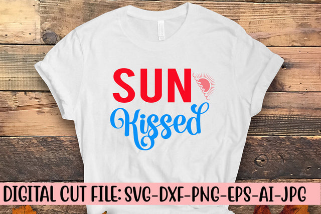 Sun Kissed SVG Cut File SVG Syaman 