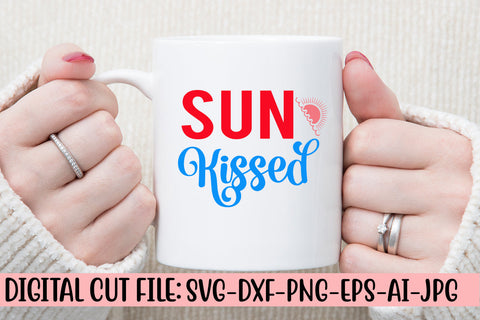 Sun Kissed SVG Cut File SVG Syaman 