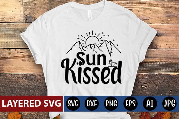 sun kissed Svg SVG Blessedprint 